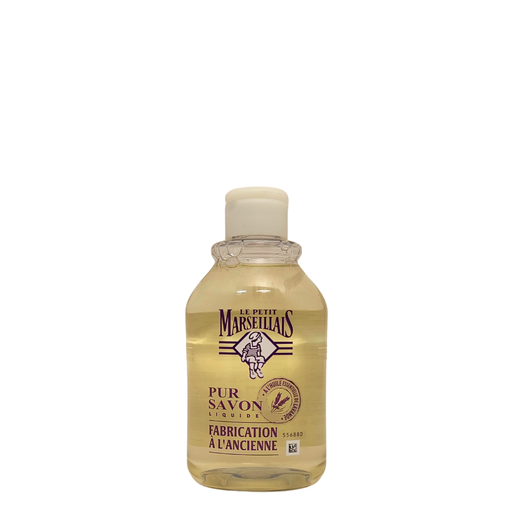 Liquid soap with lavender oils